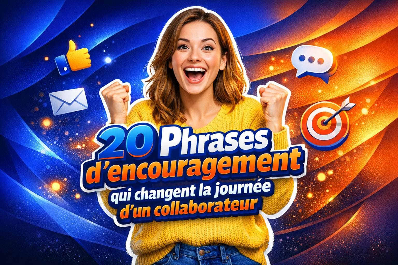 découvrez 20 phrases d'encouragement puissantes pour motiver vos collaborateurs et transformer leur journée en un instant.